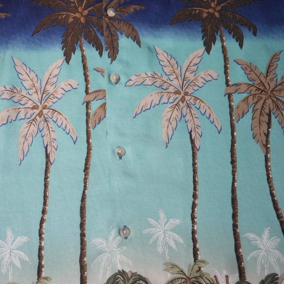 Croft & Barrow colorful Hawaiian shirt - Picture 6 of 7